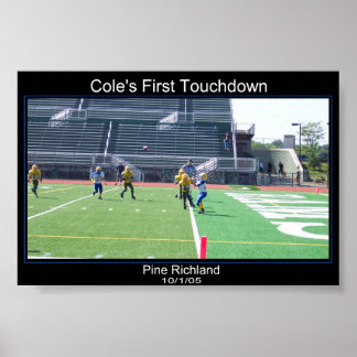 Cole's erste TD Poster