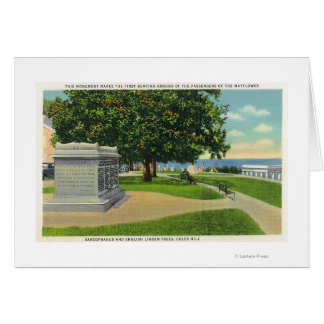 Coles Hill View of Mayflower Burial (Vorderseite (Horizontal))