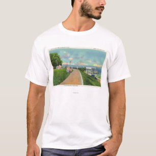 Coles-Hügel-Ansicht der Promenade T-Shirt