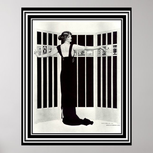 Coles Phillips Art Deco "Picture Screen" 16 x 20 Poster (Vorne)