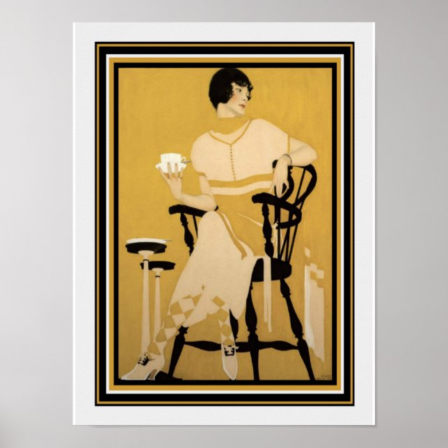 Coles Phillips "The Magic Hour" Deko Print 12 x 16 (Vorne)
