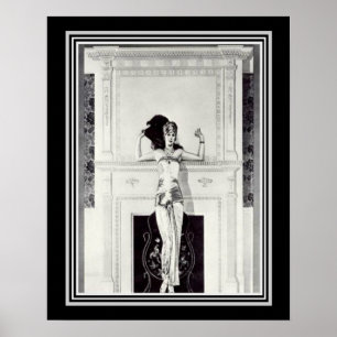 Coles Phillips Vintage Art Deco Werbeplakat 16 x 2 Poster