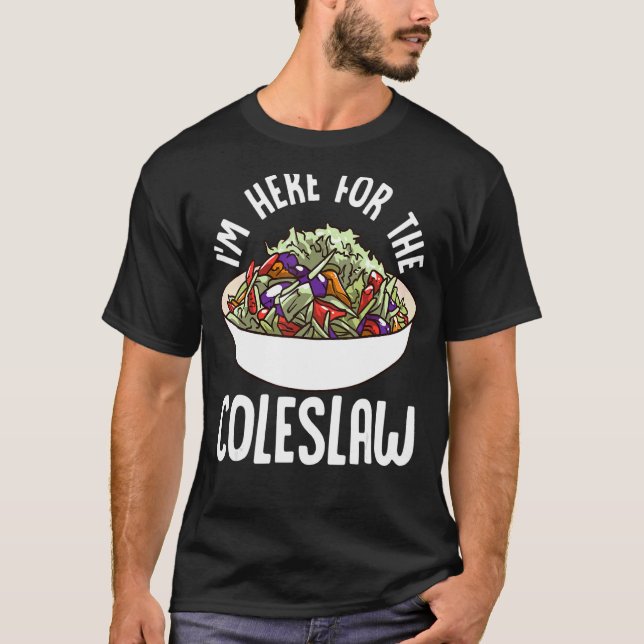 Coleslaw Food Picnic Barbecue T-Shirt (Vorderseite)