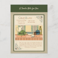 Coleslaw Postcard