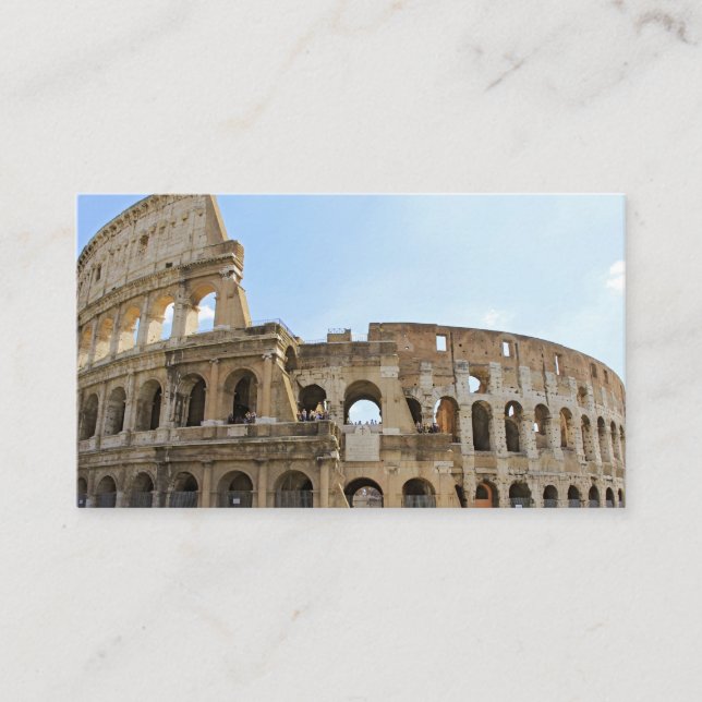 Colesseum Postkarte Platzkarte (Vorderseite)