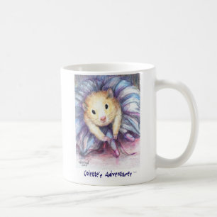 Colette, die ihre Ballett-Schuhe bindet Kaffeetasse