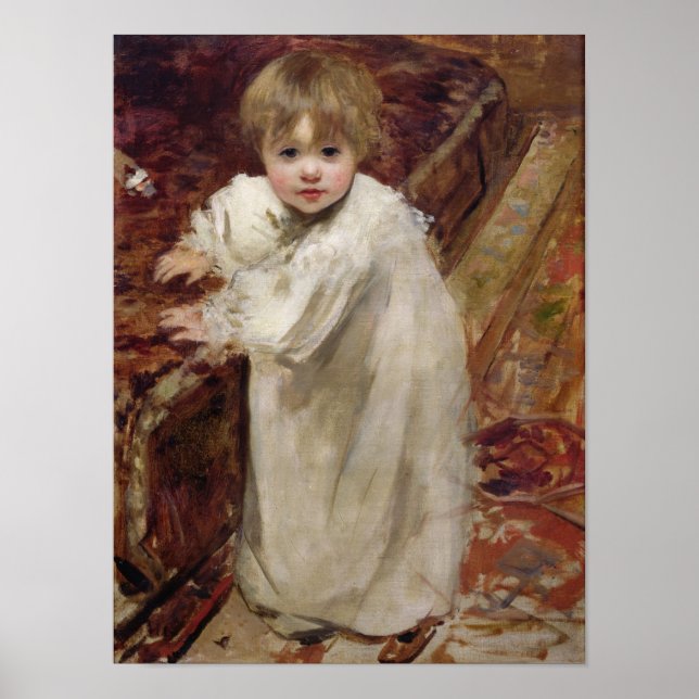 Colettes erste Schritte, 1895 Poster (Vorne)