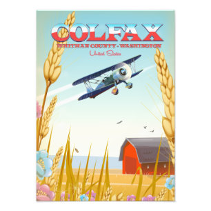 Colfax Whitman County, Washington, Vereinigte Staa Fotodruck