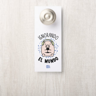 Colgador de puertas│Ignaorando el mundo Türanhänger