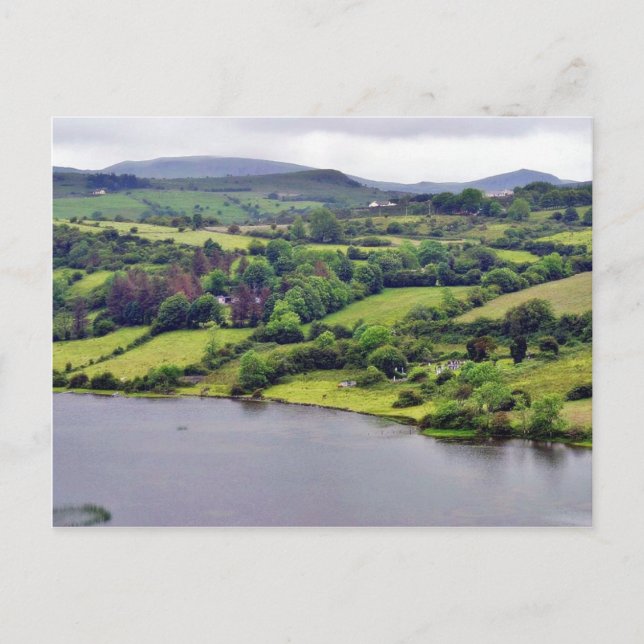 Colgagh Lough Seen Irland 3 Postkarte (Vorderseite)