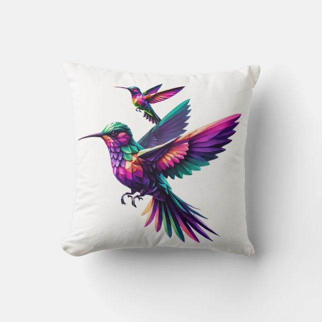Colibrí prisma multicolor kissen (Vorderseite)