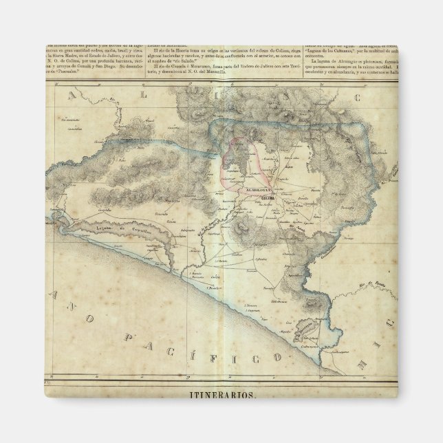 Colima, Mexiko Magnet (Vorne)