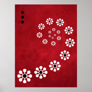 Colimacon Red Poster