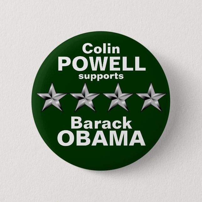 Colin Powell Button (Vorderseite)