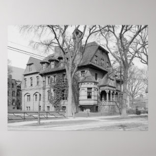 Colister Fraternity House (Universität Yale) Poster