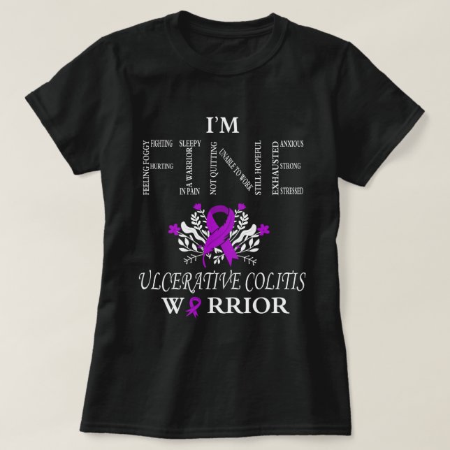 Colitis ulcerosa T - Shirt kriegriculi (Design vorne)