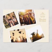 Collage 4 Foto Rahmen elegant unsere Graduiertensc