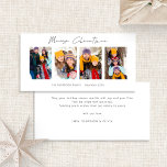 Collage 4 Pictures Foto Streifen Frohe Weihnachten<br><div class="desc">Collage 4 Bilder Foto Streifen Frohe Weihnachten. Verfügbar in digitaler Form und gedruckt. Modern und minimalistisch,  mit einem stilvollen Set-Skript für Frohe Weihnachten. Ersetzen Sie die Beispielbilder durch Ihre eigenen lustigen Bilder und personalisieren Sie die Erholung der Wörter auf jeder Seite nach Bedarf.</div>