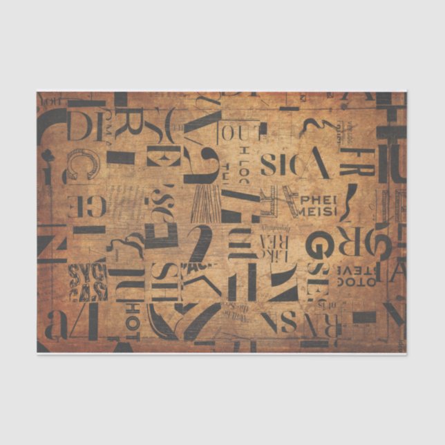 Collage Art Decodipage Papier (Vorderseite)