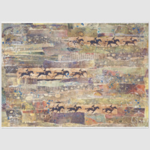 Collage Art Tissue oder Decoupage Paper Seidenpapier