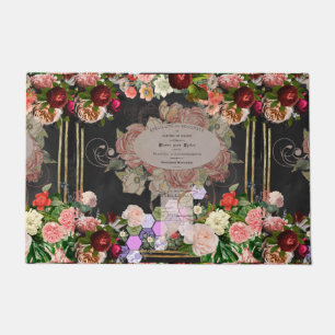 Collage aus Shabby Chic, französisch chic, ländlic Fußmatte