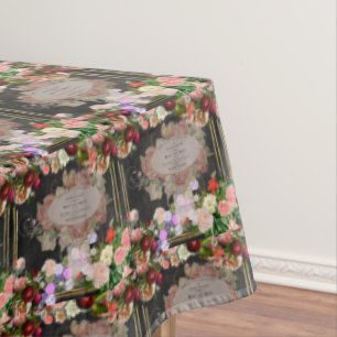 Collage aus Shabby Chic, französisch chic, ländlic Tischdecke