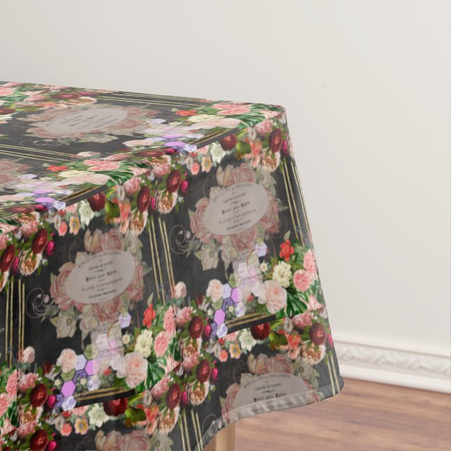 Collage aus Shabby Chic, französisch chic, ländlic Tischdecke (Beispiel)