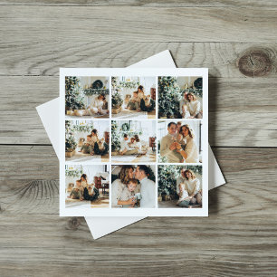 Collage Christmas Foto Happy Holiday