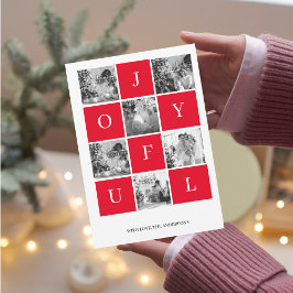 Collage Christmas Foto | Red Joyful