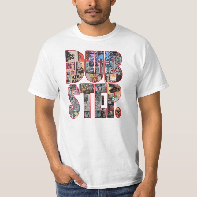 Collage DubStep LRG T-Shirt (Vorderseite)