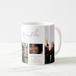 Collage Editable Multi Foto Grad 2023 School Kaffeetasse
