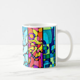 Collage Endloser Gelassenheits-Designs Kaffeetasse