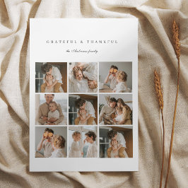 Collage Family Foto | Dankbare Familie