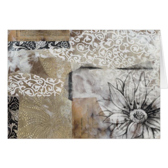 Collage Fleur II (Vorderseite (Horizontal))