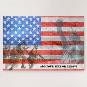 Collage for "Veteran's Day", "Tag der Streitkräft Puzzle