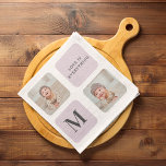 Collage Foto & Beste Oma je Bestes Lila Geschenk Geschirrtuch<br><div class="desc">Dieses Collage Foto ist ein perfektes Muttertagsgeschenk für jede Mutter, die Lieben hat, Erinnerungen zu pflegen. Die Collage bietet eine wunderschöne Zusammenstellung lila Fotos, die Ihre wertvollen Momente mit Ihrer Mutter erfassen. Das moderne Design der Collage verleiht ihr einen eleganten und raffinierten Look, der jede Wohngestaltung ergänzen würde. Die Collage...</div>