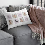 Collage Foto & Beste Oma je Bestes Lila Geschenk Lendenkissen<br><div class="desc">Collage Foto & Best Oma Ever Bestes Lila Geschenk . Bestes Personalisiertes Geschenk für Mütter Tag,  Frauentag oder Mama Geburtstag. Überraschende Mama mit einem Geschenk,  das so Phantastisch ist wie sie.</div>