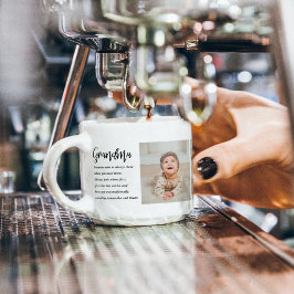 Collage Foto & Beste Oma je Bestes Schönheitsgesch Espressotasse