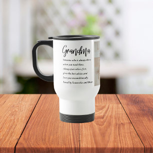 Collage Foto & Beste Oma je Bestes Schönheitsgesch Reisebecher