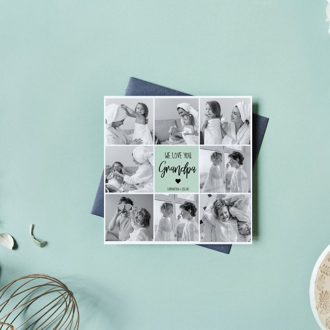 Collage Foto Beste Opa je Pastete Minze Geschenk (Von Creator hochgeladen)