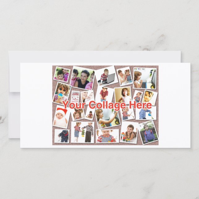 Collage Foto Card (Vorderseite)