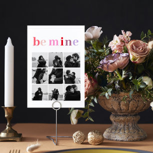 Collage Foto   Farbenfroh sei ein Valentingeschenk Magnetkarte