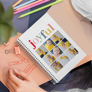 Collage Foto   Farbenfrohe Weihnachtsgeschenke Planer