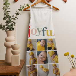 Collage Foto | Farbenfrohe Weihnachtsgeschenke Schürze