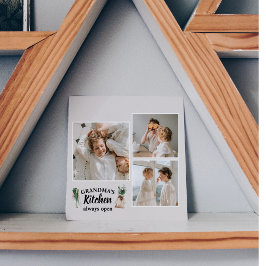 Collage Foto & Großküche ist immer geöffnet