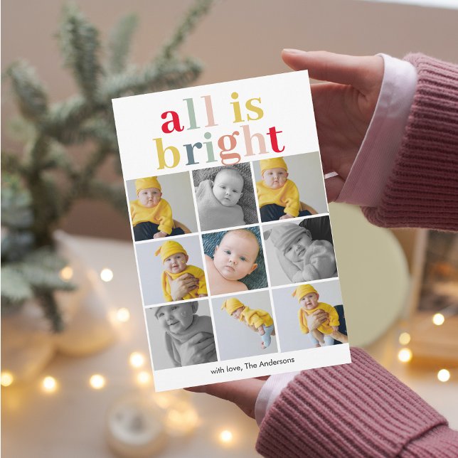 Collage Foto|Happy Holiday Colorful Alles ist hell (Von Creator hochgeladen)