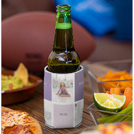 Collage Foto Lila Beste Mama je Geschenk Dosenkühler