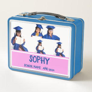 COLLAGE Foto-Lunchbox zum Anpassen Metall Brotdose