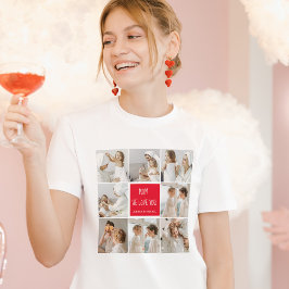 Collage Foto Mama Red Wir Liebe Sie beste Mutter G T-Shirt
