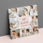 Collage Foto Mama Wir Liebe Sie beste Mutter Gesch Leinwanddruck<br><div class="desc">Dieses Collage Foto ist ein perfektes Geschenk, um Ihre Liebe für Ihre Mutter zum Ausdruck zu bringen. Der Rahmen ist wunderschön in Rosatönen gestaltet und verleiht dem Gesamtbild eine Touch von Weiblichkeit und Eleganz. Der Rahmen kann mehrere Fotos verschiedener Größen enthalten, sodass Sie eine einzigartige und personalisierte Anzeige für Ihre...</div>